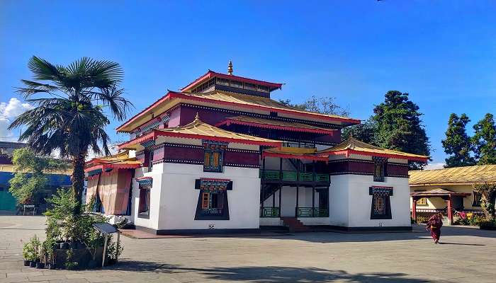 Enchey Monastery with ornate architecture and vibrant colours is a must-visit place.