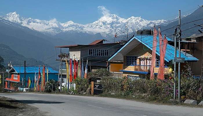 Beautiful Fatak Village near Borong Sikkim.