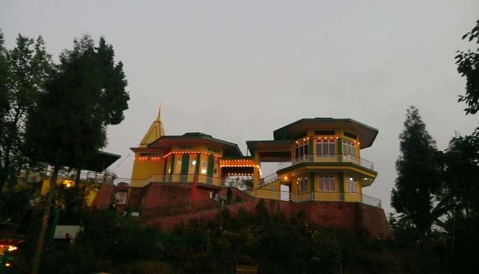 Ganesh Tok featuring a small temple dedicated to Lord Ganesh with panoramic views of the surrounding hills is close to Tsuk La Khang Monastery