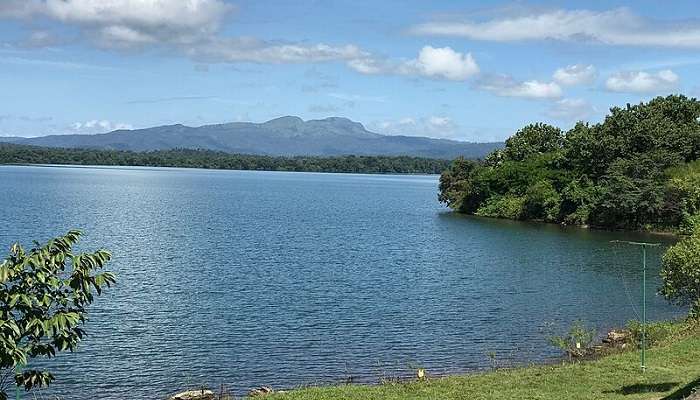 Harangi Backwaters, one of the popular attractions near Dubare Elephant Camp.