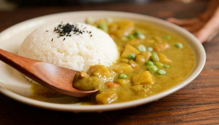 Dine at the Himalayan Restaurant offering Curry with rice., one of the best restaurants in Haflong