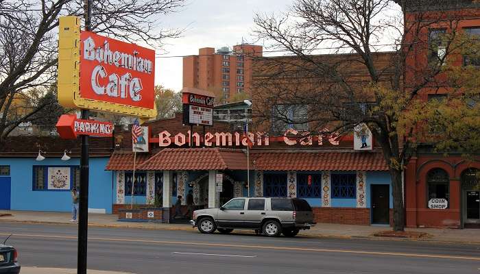 bohemian cafe at Hippie Island 