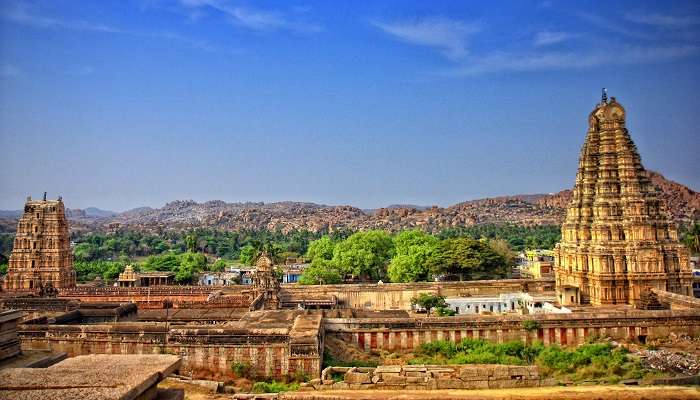 The heritage to explore on a one day trip to Hampi.