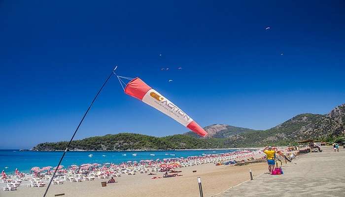 Beautiful view of Oludeniz Beach in Turkey