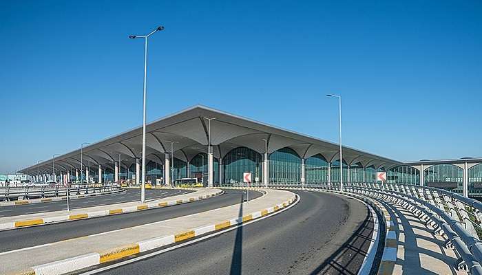 Istanbul Airport near Kırklareli, Turkey.