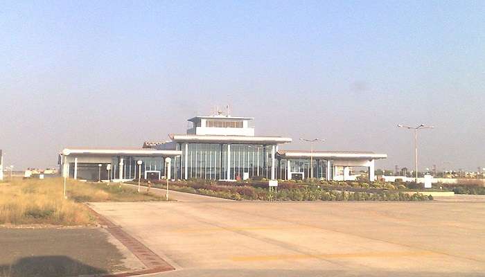 New terminal port at Porbandar Airport, Gujarat