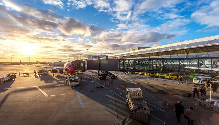 Airport in Turkey. 