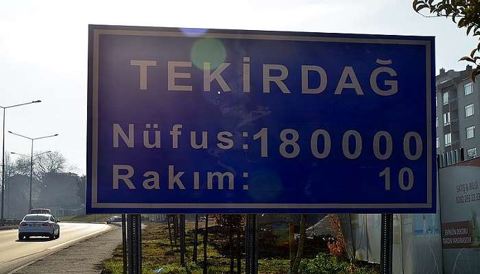 The entry point of Tekirdag 