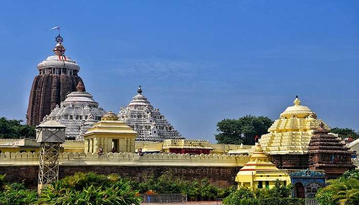 The main temple shrine of the Jagannath Temple