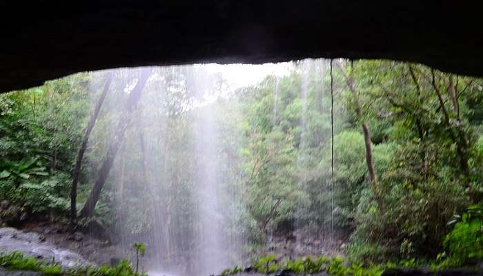 Scenic view from the Jambuvan Cave,Gujarat 