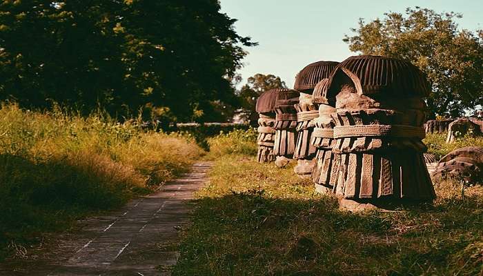 Enjoy a visit to Kachari Ruins in Dimapur