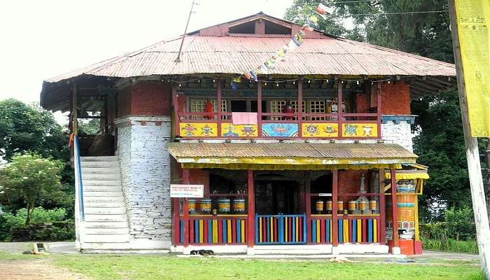 Rinchenpong Monastery in Kaluk, situated near Yangtey Sikkim.