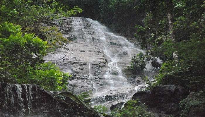 Kanchenjunga Waterfall near Batasia Loop Darjeeling.