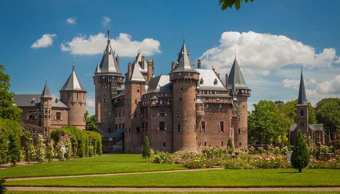 La vue incroyable de Kasteel De Haar