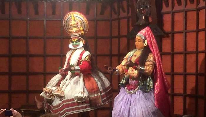 Kerala Kathakali Centre is a famous tourist attraction.