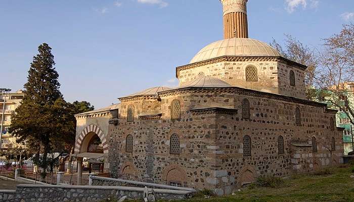 Mosque was built by İvaz Pasha, Manisa