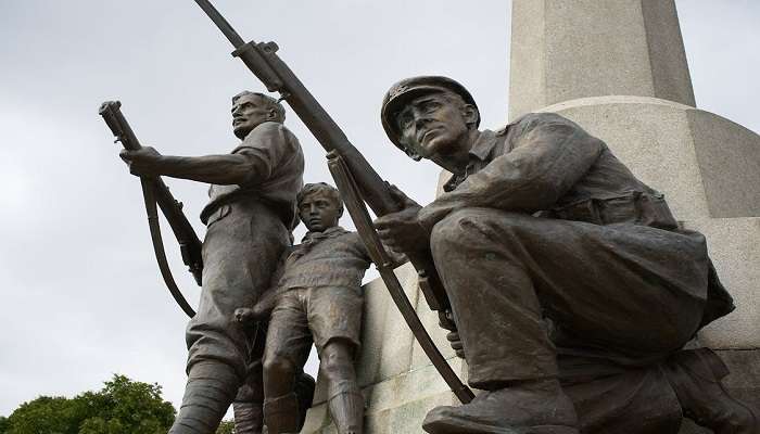 Visit the Khonoma War Memorial near Khonoma village