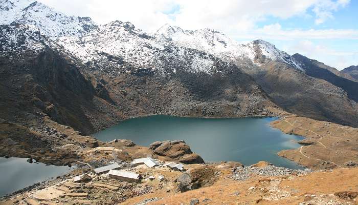 Gosainkunda Lake of Langtang Valley, located near Chitlang. 