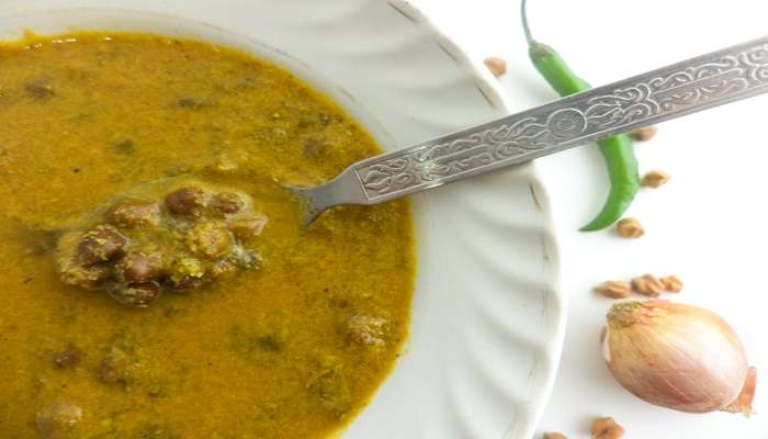 A plate of kadala curry to try at the Mathikettan Shola National Park.