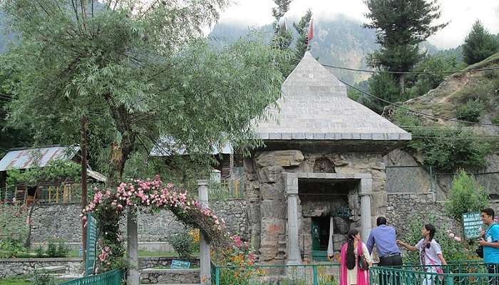 Mamleshwar Temple, a holy place near Lidder River Pahalgam.