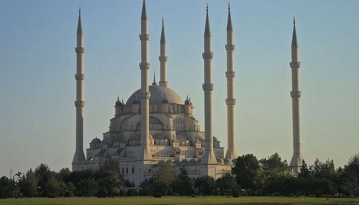 The holy Merkez Mosque situated in Igdir