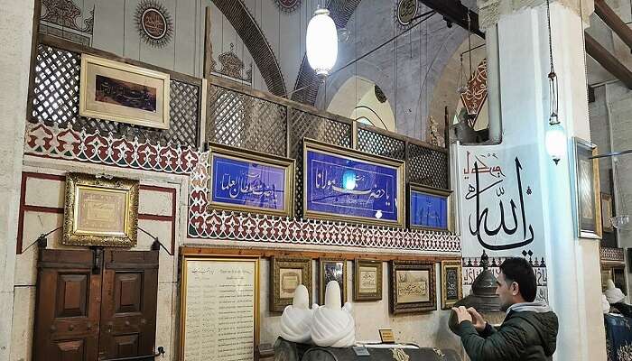 The iconic Mevlana Museum in Konya