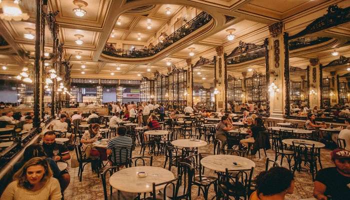 People Dining at a Restaurant in Bunbury.