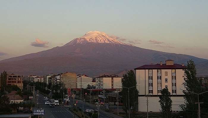 Beautiful view of Mount Ararat