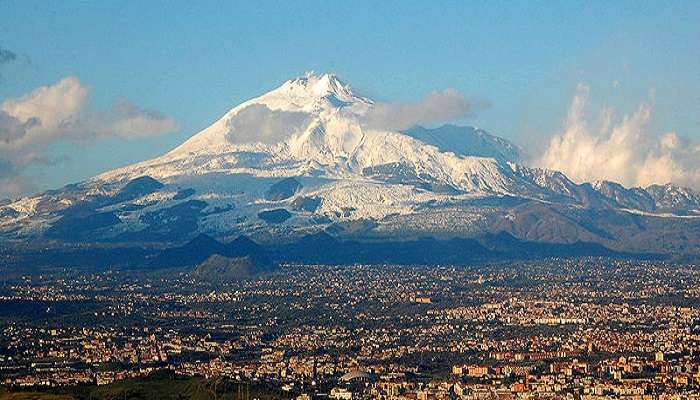 Mount Etna, one of the most beautiful places in Sicily, Italy