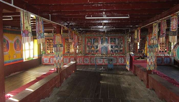 Artefacts and displays at the Mustang Eco Museum, near Jomsom Nepal.