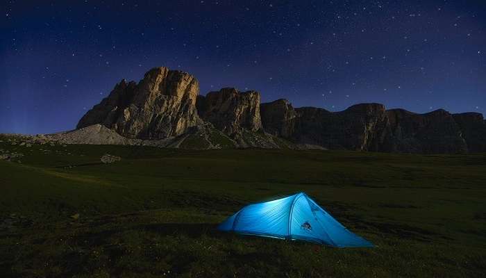 indulge in the Night camping.