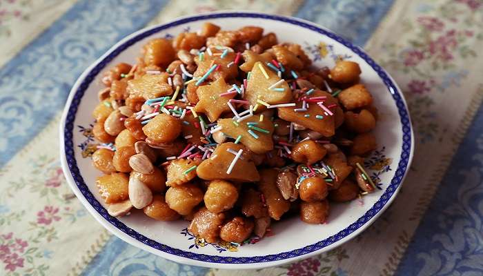 Nourriture à manger à Naples en hiver