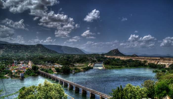 The majestic view of Melagiri hills