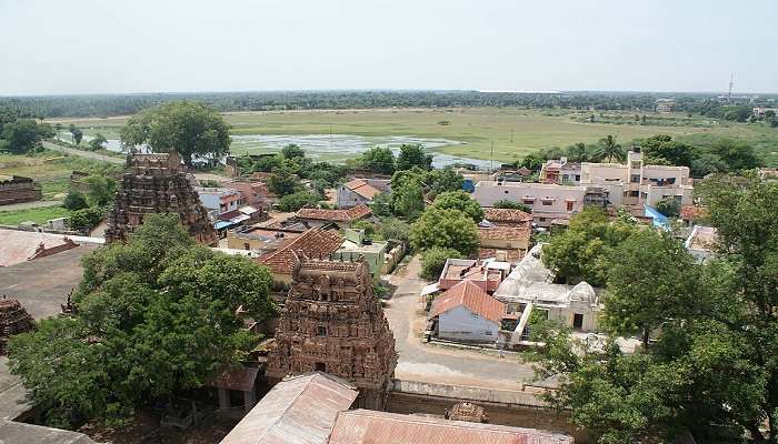 See the beautiful panoramic views from the hilltop by.