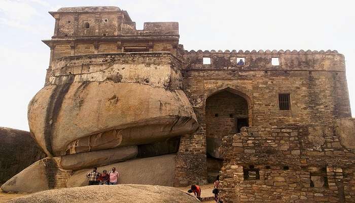 Rani Durgawati Fort also known as the Madan Mahal Fort in Jabalpur, Madhya Pradesh.