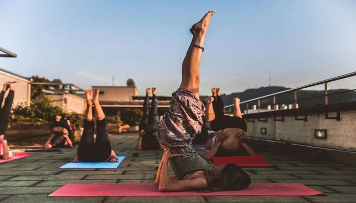 People indulged in yoga sessions in Kotdwar hotel