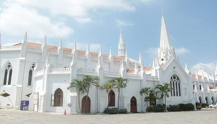 White Beauty Santhome Basilica