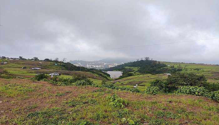 A beautiful view from Saputara Hill.