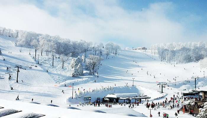 Seven Springs, a famous attraction near Kashmir Gondola Ride.