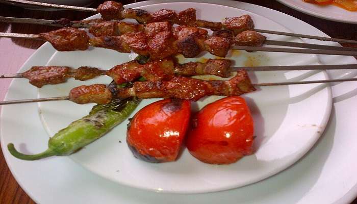 Tirit lamb shish dish prepared.