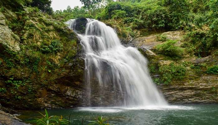 Serene Silver Falls