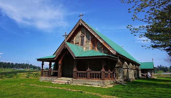 St Mary’s Church, a famous attraction.