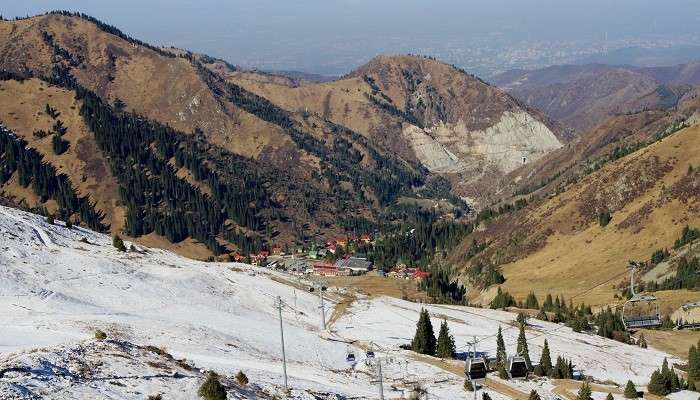 Almaty From Shymbulak