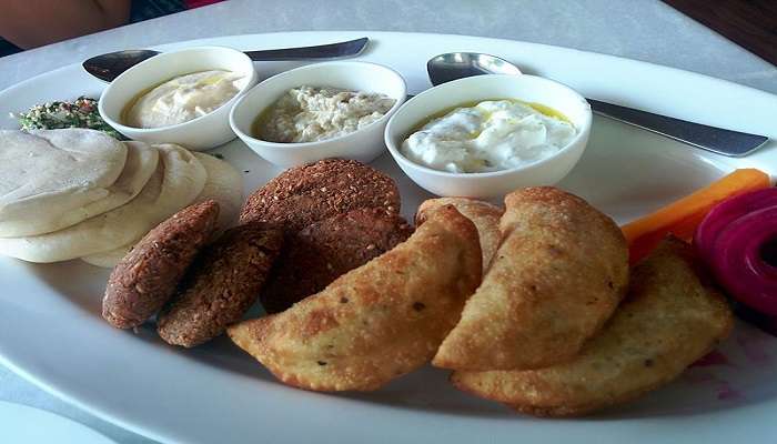 Try out the meze platters at Sufi Cuisine.