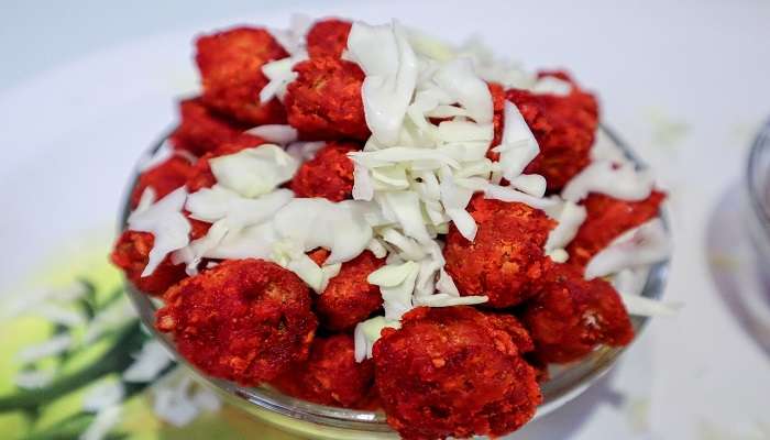 Signature dish Gobi Manchurian at Hotel Aishwarya, a best Restaurants in Kadiri- Andhra Pradesh