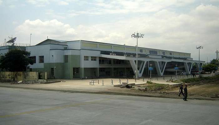 Bagdogra Airport in West Bengal.