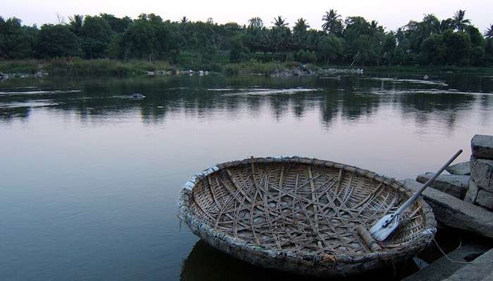 Prominent Coracle ride in Kaveri River