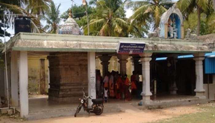 The view of Vanchinadha Swamy Temple 