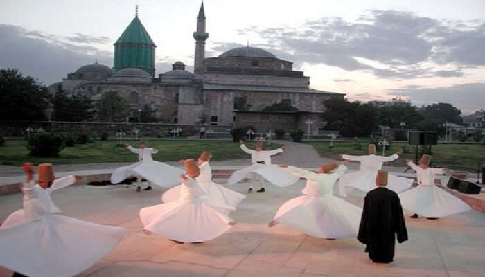 Whirling Dervishes performing in Konya