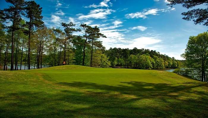 Replenish your energy at the Thenzawl Golf Resort near Vantawng Falls